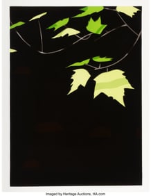 40113&colon; Alex Katz &lpar;b&period; 1927&rpar; Black Brook&comma; 1989 Aquatint a