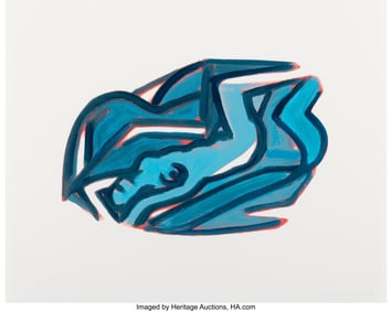 40116&colon; Tom Wesselmann &lpar;1931-2004&rpar; Blue Nude &num;5&comma; from Bl