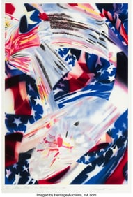 40122&colon; James Rosenquist &lpar;1933-2017&rpar; The Stars and Strip