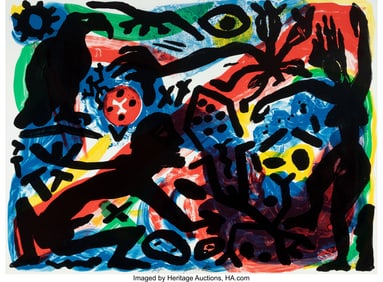 40129&colon; A&period; R&period; Penck &lpar;1939-2017&rpar; The Situation Now &lpar;Calif