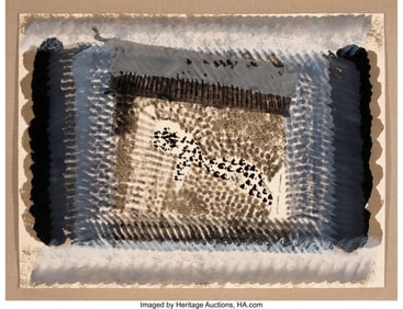 40134&colon; Howard Hodgkin &lpar;1932-2017&rpar; One Down&comma; 1981 Lithog