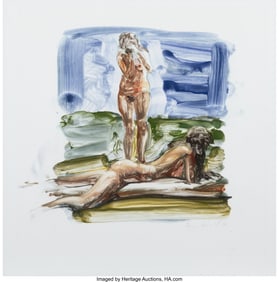 40142&colon; Eric Fischl &lpar;b&period; 1948&rpar; Untitled &lpar;St&period; Tropez&rpar;&comma; 19