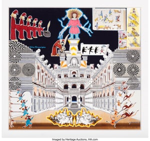 40144&colon; Pedro Friedeberg &lpar;b&period; 1936&rpar; Schloss Struwwelpeter