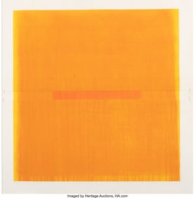 40153&colon; Richard Smith &lpar;1931-2016&rpar; Untitled&comma; 1977 Etching
