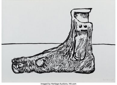 40170&colon; Huma Bhabha &lpar;b&period; 1962&rpar; Foot II&comma; from Reconstructi