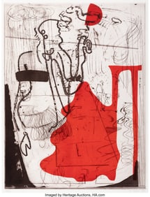 40171&colon; Markus Oehlen &lpar;b&period; 1956&rpar; One Work&comma; from Puella et