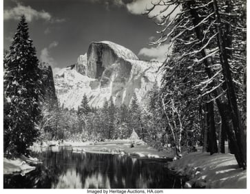 73001&colon; Ansel Adams &lpar;American&comma; 1902-1984&rpar; Half Dome&comma; Mer