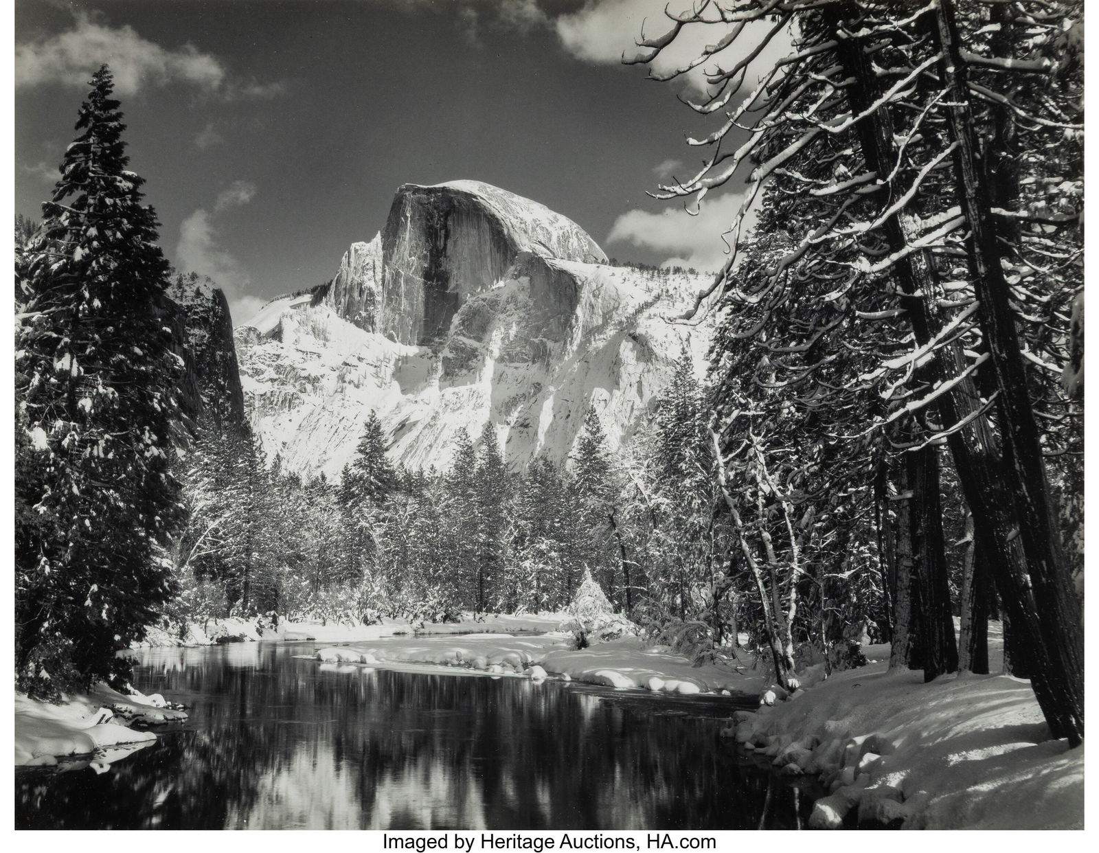 73001&colon; Ansel Adams &lpar;American&comma; 1902-1984&rpar; Half Dome&comma; Mer