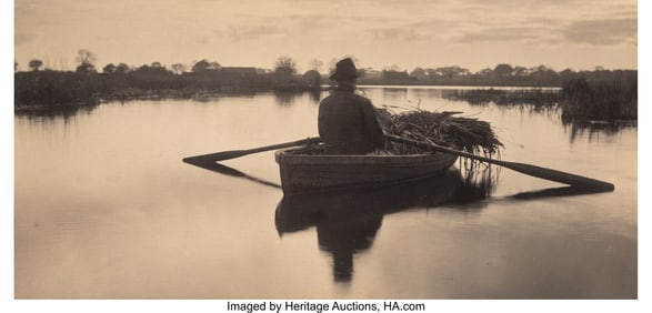 73135&colon; Peter Henry Emerson &lpar;British&comma; 1856-1936&rpar; Rowing 