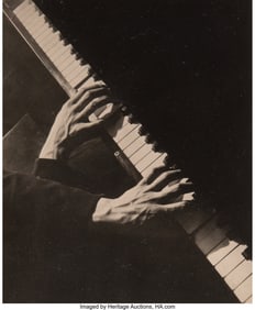 73209&colon; Photo Foka &lpar;Active 1920s&rpar; Hands of the Pianist P