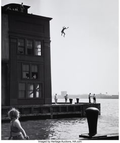 73072&colon; Ruth Orkin &lpar;American&comma; 1921-1985&rpar; Boy Jumping int
