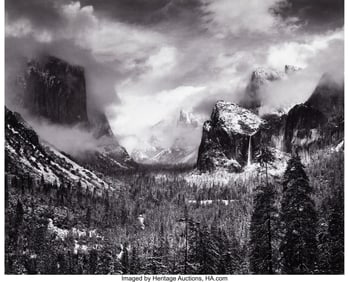 73011&colon; Ansel Adams &lpar;American&comma; 1902-1984&rpar; Clearing Winte