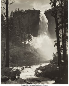 73018&colon; Ansel Adams &lpar;American&comma; 1902-1984&rpar; Nevada Fall&comma; Y