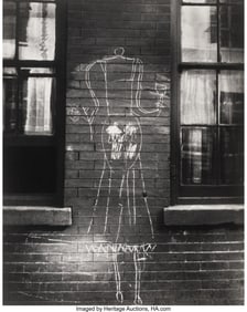 73092&colon; Helen Levitt &lpar;American&comma; 1913-2009&rpar; Graffiti&comma; cir