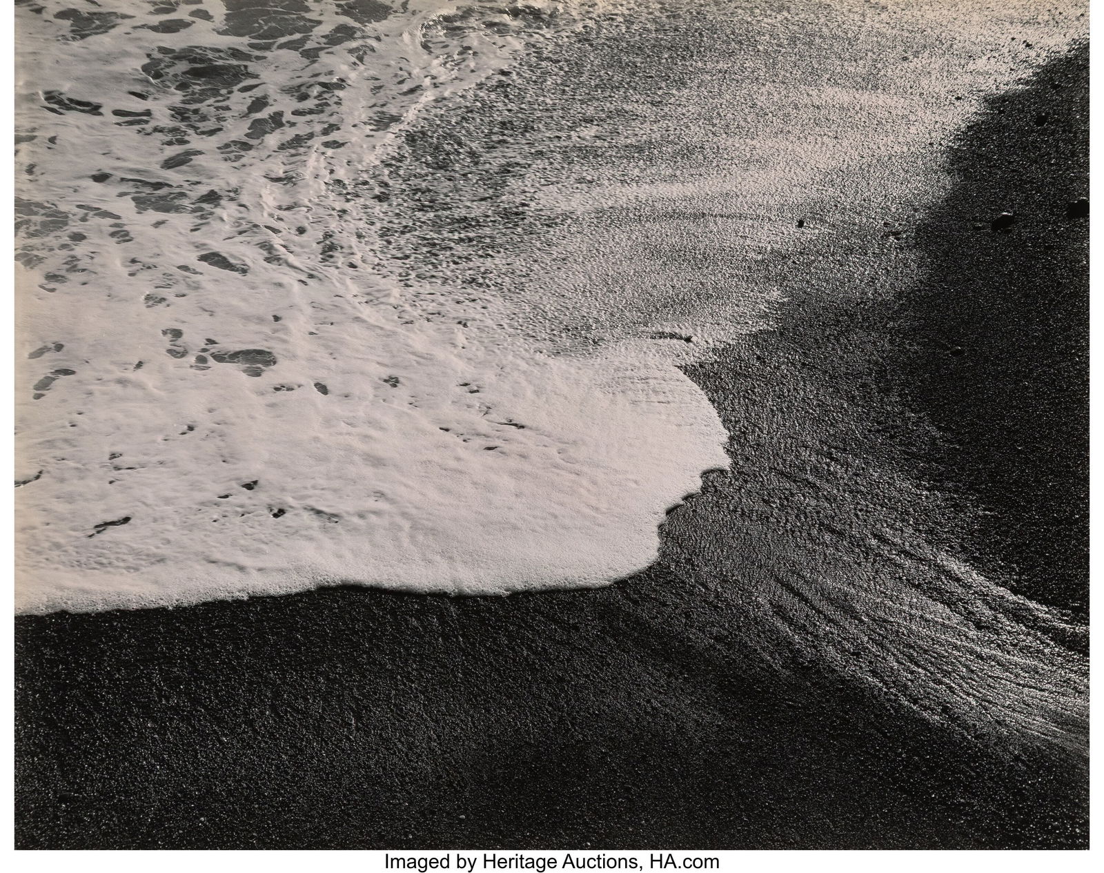 Edward Weston (American, 1886-1958) Surf, Point: Edward Weston (American, 1886-1958) Surf, Point Lobos, 1938 Gelatin silver print 7-5/8 x 9-3/4 inches (19.4 x 24.8 cm) (image/sheet