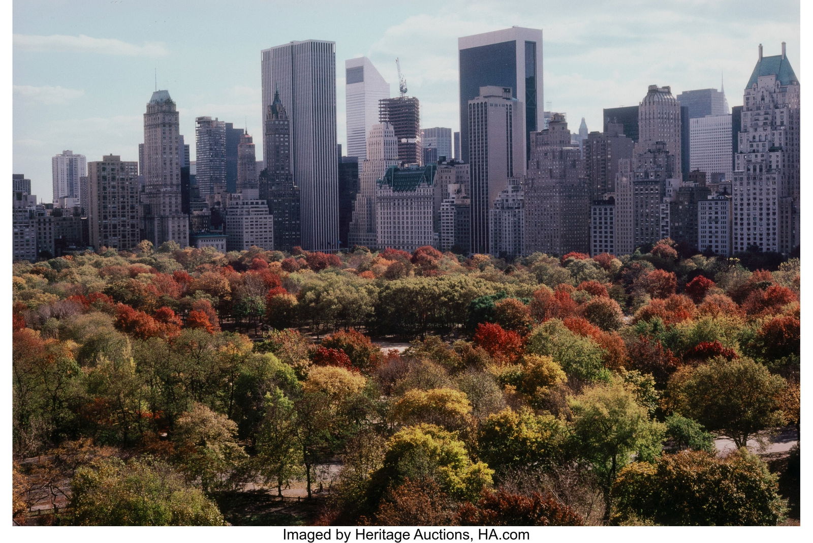 Ruth Orkin (American, 1921-1985) Autumn in Manha: Ruth Orkin (American, 1921-1985) Autumn in Manhattan, NYC, 1980 Digital pigment print, printed later 8-1/2 x 12-5/8 inches (21.6 x 32.1 cm&