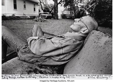 73186&colon; Allen Ginsberg &lpar;American&comma; 1926-1997&rpar; W&period;S&period; Burrou