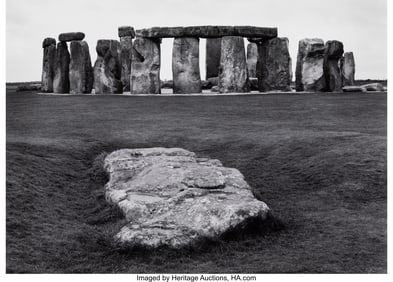 73050&colon; Paul Caponigro &lpar;American&comma; 1932-2024&rpar; Stonehenge 