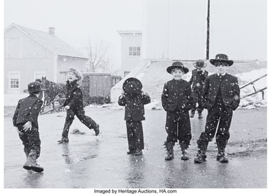 73118&colon; George Tice &lpar;American&comma; 1938-2025&rpar; Amish Children