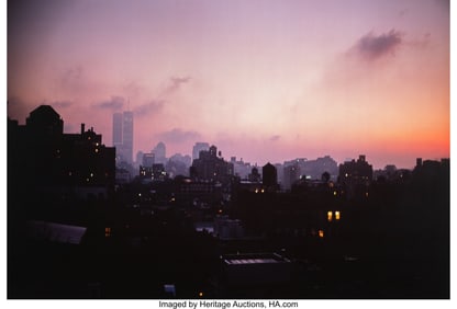 73232&colon; Nan Goldin &lpar;American&comma; b&period; 1953&rpar; Skyline from my W