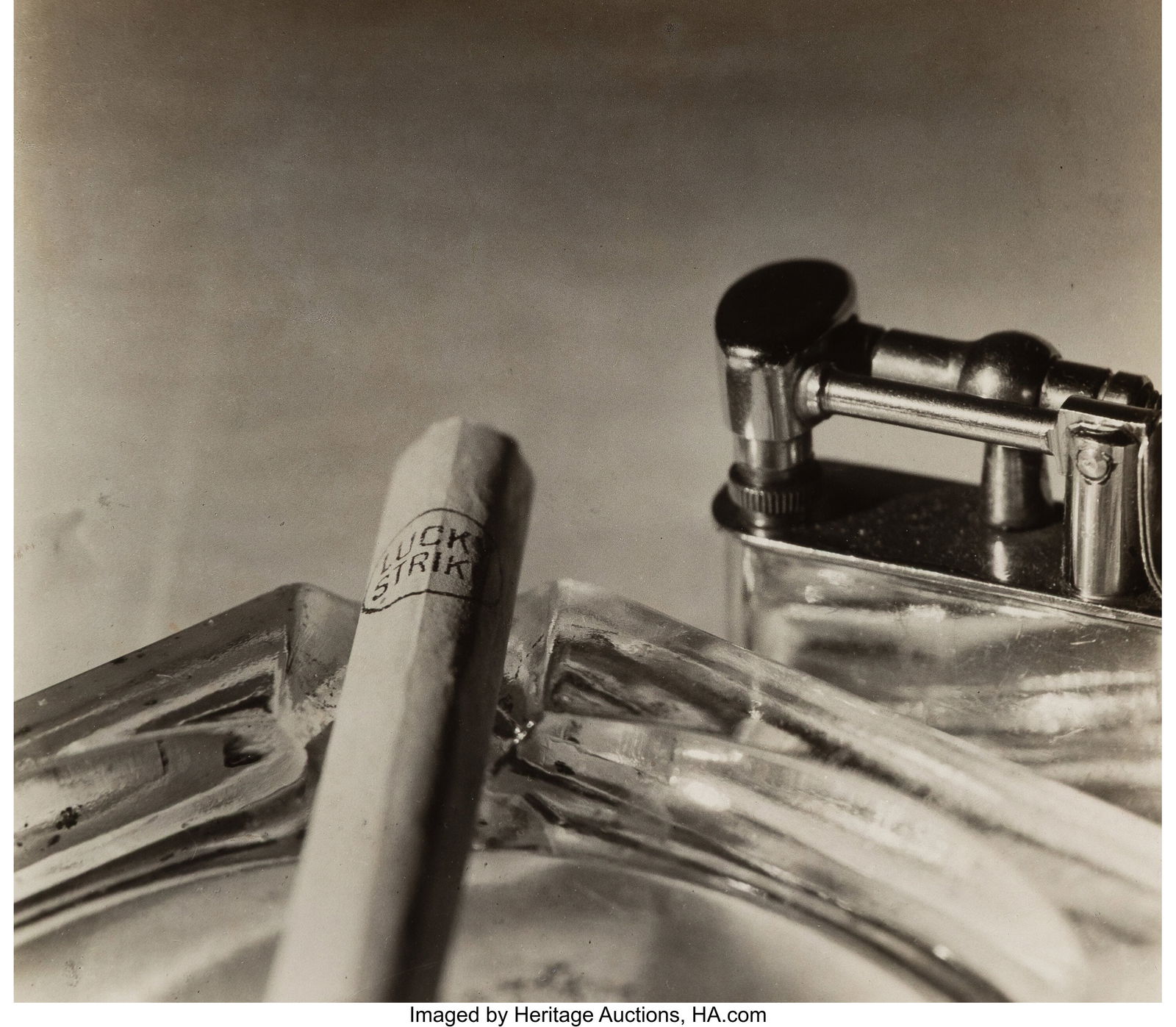 Claude Tolmer (French, 1911-1991) Untitled (Ciga: Claude Tolmer (French, 1911-1991) Untitled (Cigarette and Lighter), 1932 Gelatin silver print 8 x 9 inches (20.3 x 22.9 cm) (image/shee
