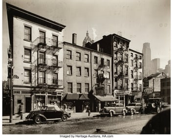73352&colon; Berenice Abbott &lpar;American&comma; 1898-1991&rpar; Pike and H