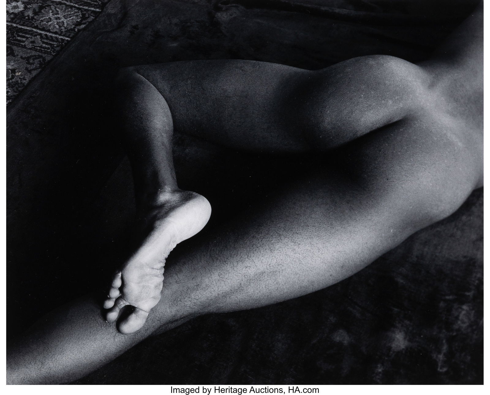 Minor White (American, 1908-1976) Nude Foot, 194: Minor White (American, 1908-1976) Nude Foot, 1947 Gelatin silver print, printed later 8-1/4 x 10-1/8 inches (21.0 x 25.8 cm) (image&rpa