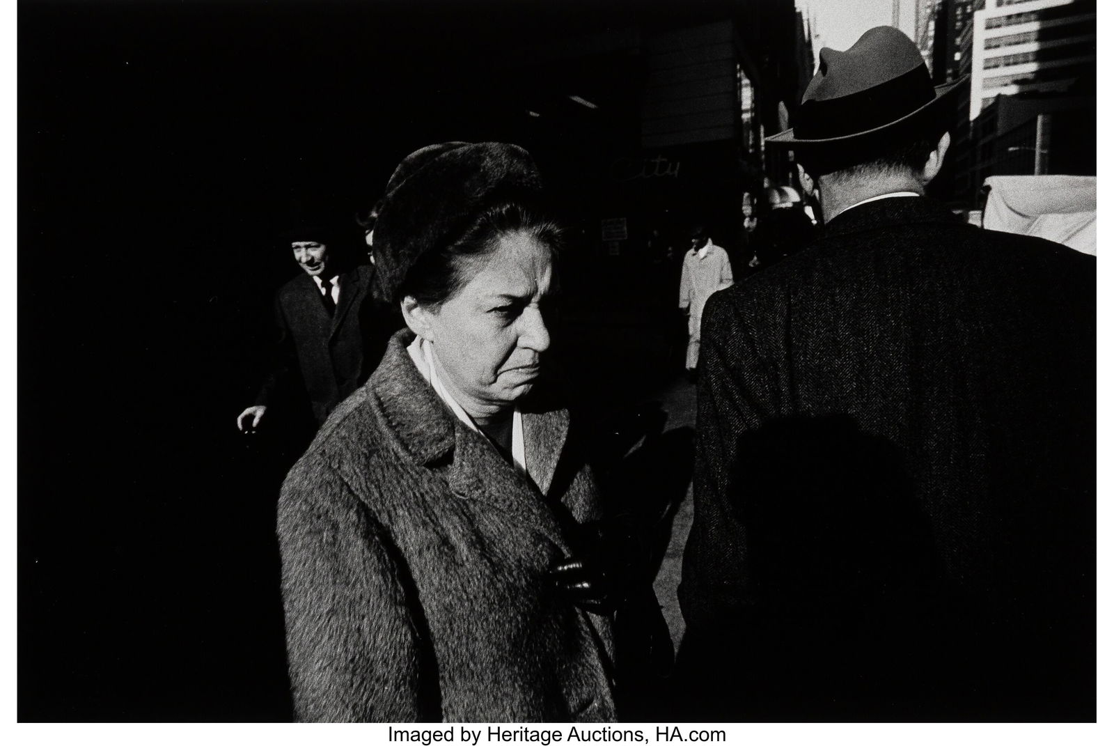 Joel Meyerowitz (American, b. 1938) New York Cit: Joel Meyerowitz (American, b. 1938) New York City, 1965 Gelatin silver print 9 x 13-1/4 inches (22.9 x 33.7 cm) (image) 11 x 14 inche