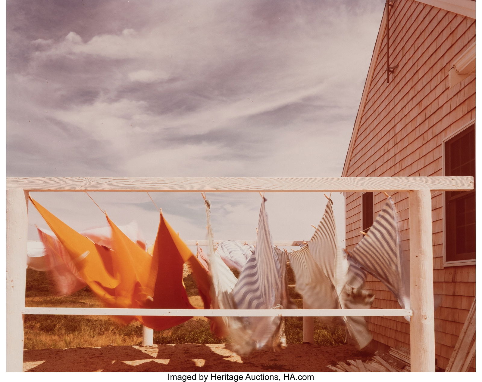 Joel Meyerowitz (American, b. 1938) Laundry, Pro: Joel Meyerowitz (American, b. 1938) Laundry, Provincetown, Massachusetts, 1977 Dye coupler print on Kodak paper, printed 1978 7-1/2 x 9-1/2 inche
