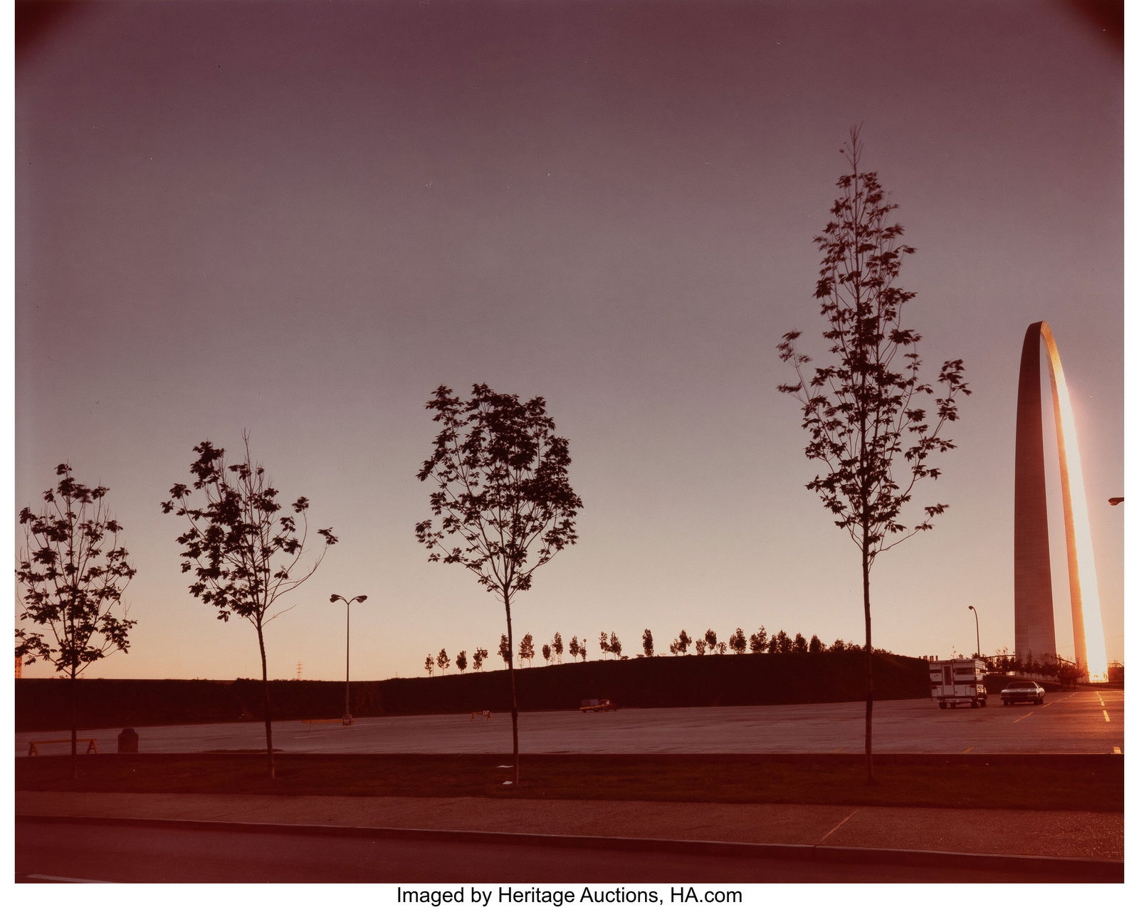 Joel Meyerowitz (American, b. 1938) St. Louis, M: Joel Meyerowitz (American, b. 1938) St. Louis, Missouri, 1977 Dye coupler print on Kodak paper 7-1/2 x 9-1/2 inches (19.1 x 24.1 cm