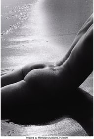 73399&colon; Lucien Clergue &lpar;French&comma; 1934-2014&rpar; Nude on the B