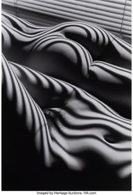 73404&colon; Lucien Clergue &lpar;French&comma; 1934-2014&rpar; Two Zebra Nud