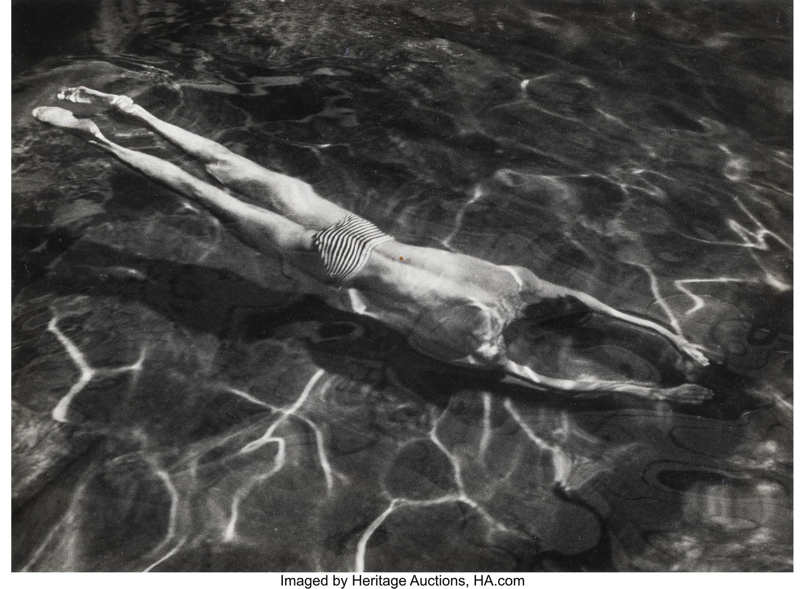 Andre Kertesz (Hungarian, 1894-1985) The Swimmer: Andre Kertesz (Hungarian, 1894-1985) The Swimmer, 1917 Gelatin silver print, printed later 7 x 9-5/8 inches (17.8 x 24.4 cm) (image) 8