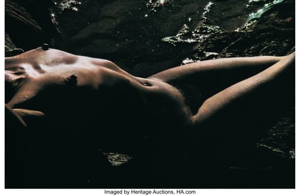 73430&colon; Lucien Clergue &lpar;French&comma; 1934-2014&rpar; Nu Aux Rocher