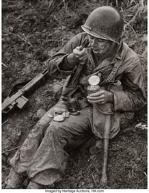 73436&colon; W&period; Eugene Smith &lpar;American&comma; 1918-1978&rpar; Soldier Ea