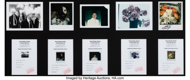73497&colon; David Bailey &lpar;British&comma; b&period; 1938&rpar; Group of 5 photo