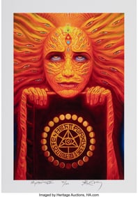43151&colon; Alex Grey &lpar;b&period; 1953&rpar; Mysteriosa II Archival pigme