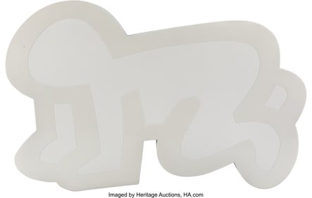 43154&colon; After Keith Haring Radiant Baby Statue &lpar;White&rpar;&comma; 