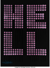 43082&colon; Ben Eine &lpar;b&period; 1970&rpar; Hell&comma; 2008 Screenprint in col
