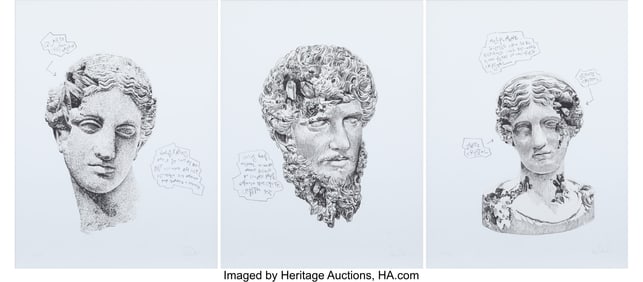 43009&colon; Daniel Arsham &lpar;b&period; 1980&rpar; Melpomene&comma; Lucius Verus&comma;