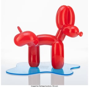 43310&colon; Whatshisname &lpar;b&period; 1982&rpar; Peeing Balloon Dog &lpar;Red 3