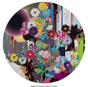 43233&colon; Takashi Murakami &lpar;b&period; 1962&rpar; K&omacr;rin’s Flowers an