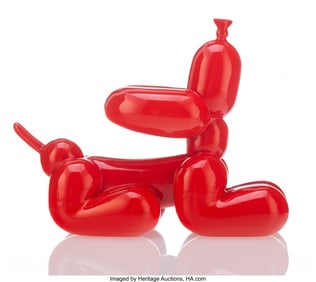 43312&colon; Whatshisname &lpar;b&period; 1982&rpar; Howling Balloon Dog &lpar;Red 