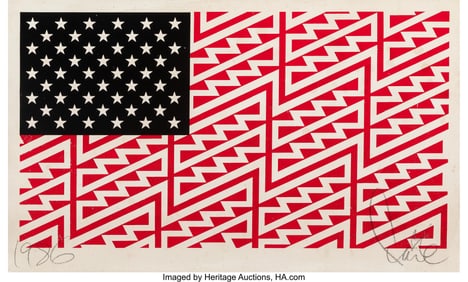 43097&colon; FAILE &lpar;b&period; 1975&rpar; Star Spangled Shadows&comma; 2009 Scre