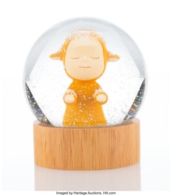 43243&colon; Yoshitomo Nara &lpar;b&period; 1959&rpar; Little Wanderer Snow Gl