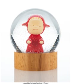 43245&colon; Yoshitomo Nara &lpar;b&period; 1959&rpar; Little Wanderer Snow Gl