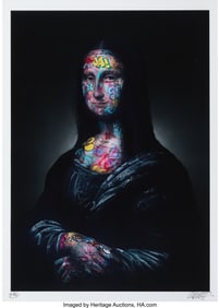 43247&colon; Onemizer &lpar;b&period; 1987&rpar; Mona Lisa Graffiti&comma; 2024 Gicl