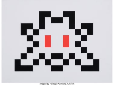 43177&colon; Invader &lpar;b&period; 1969&rpar; 3D Little Big Space&comma; 2022 Pain