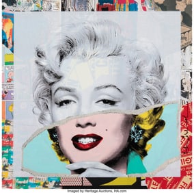 43025&colon; Mr&period; Brainwash &lpar;b&period; 1966&rpar; Monroe POPfolio - Torn P