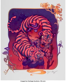 43181&colon; James Jean &lpar;b&period; 1979&rpar; Sanctuary&comma; 2023 Offset lith